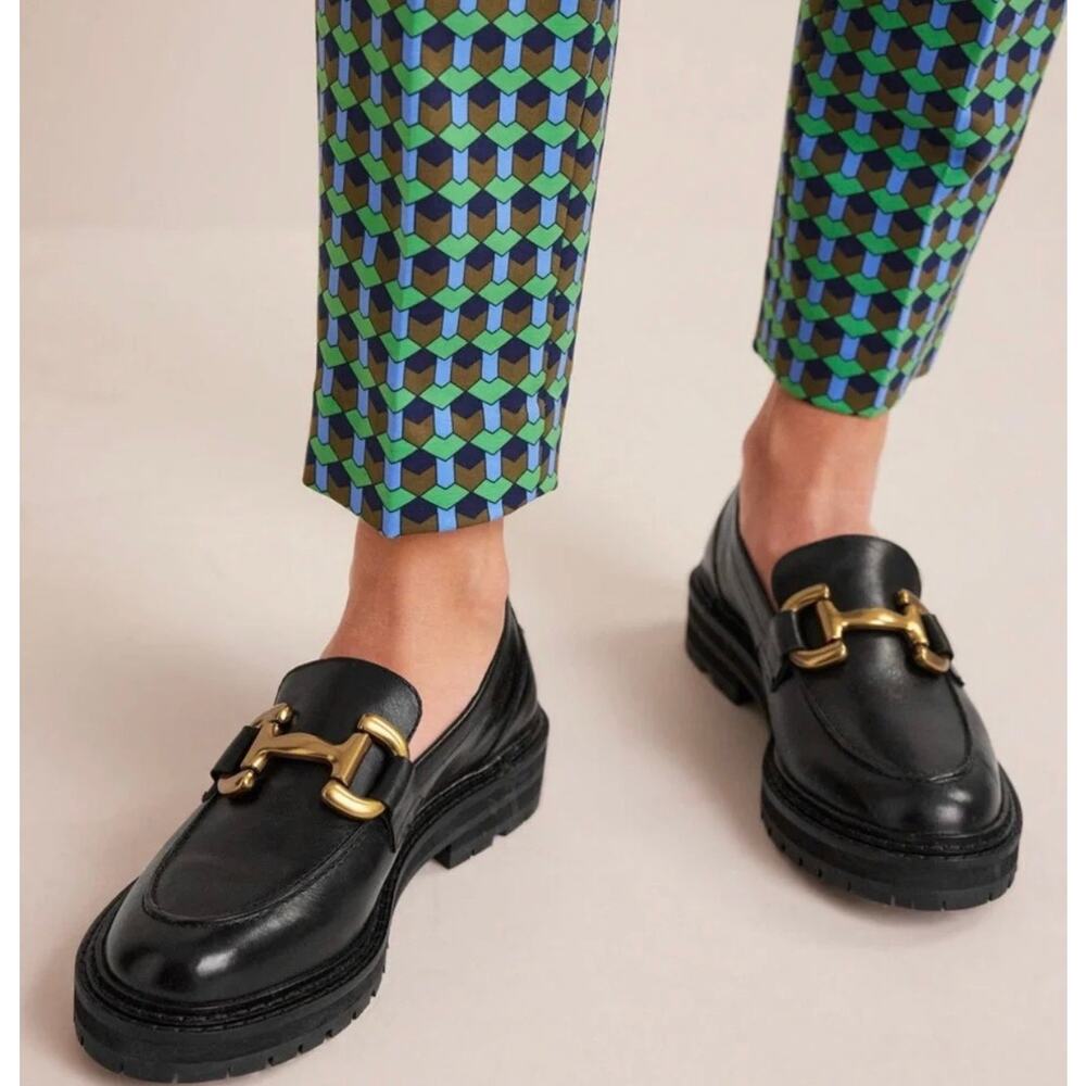 NWOT Boden Iris Snaffle Chunky Loafers.